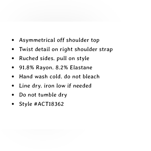 ASTR the Label Zivon Asymmetrical Sleeveless Top Size L Pre-loved (item #128) - Picture 8 of 11